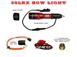 SNIPER HOG KIT LINTERNA 30LRX CON LED ROJO