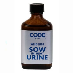 CODE BLUE ORINA DE JABALINA EN CELO (FEROMONAS) 2OZ