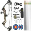 TOPOINT KIT COMPLETO M3 PARA NIÑOS CAMO -MOMO ARCHERY 6985